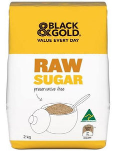 Sugar raw 2kg
