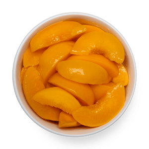Peach slice in juice canned