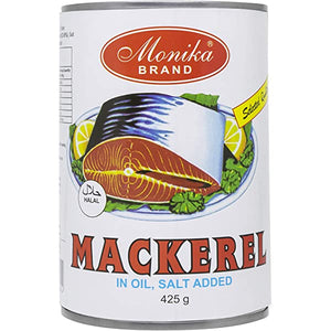 Tinned fish Mackerel in natural oil 420g