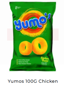 yumos  snacks 100g